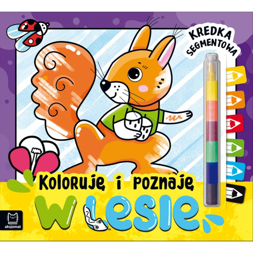 Kolorowanka Segmentowa ,,W Lesie ,, Aksjomat