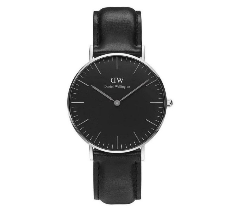 Daniel Wellington Petite Durham Zegarek black/silver