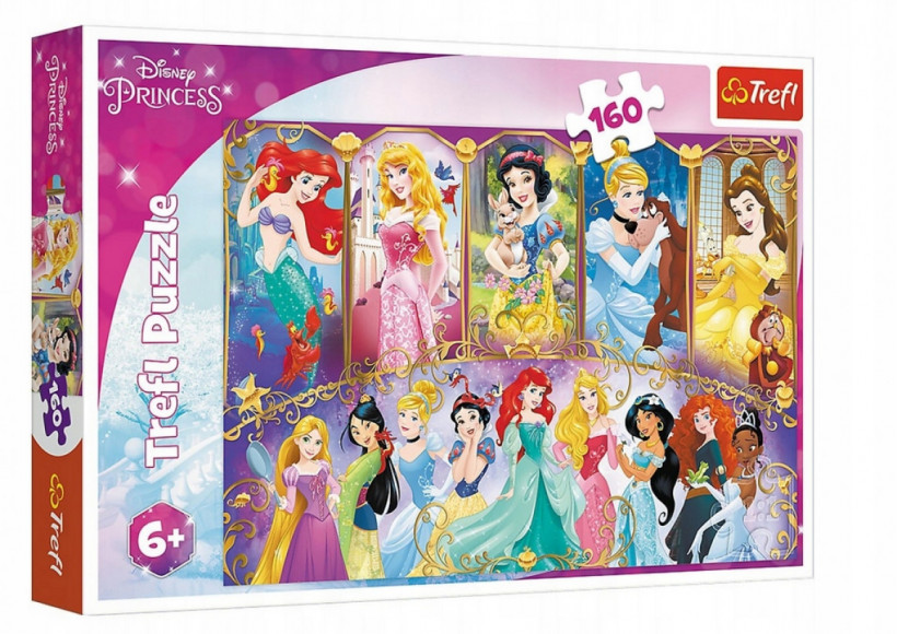 Puzzle  Disney Princess 160 el. Trefl