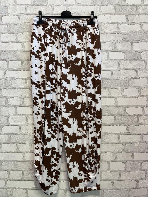Ref 4924 Pantalon japonisant motif cow-boy du 36 au 48