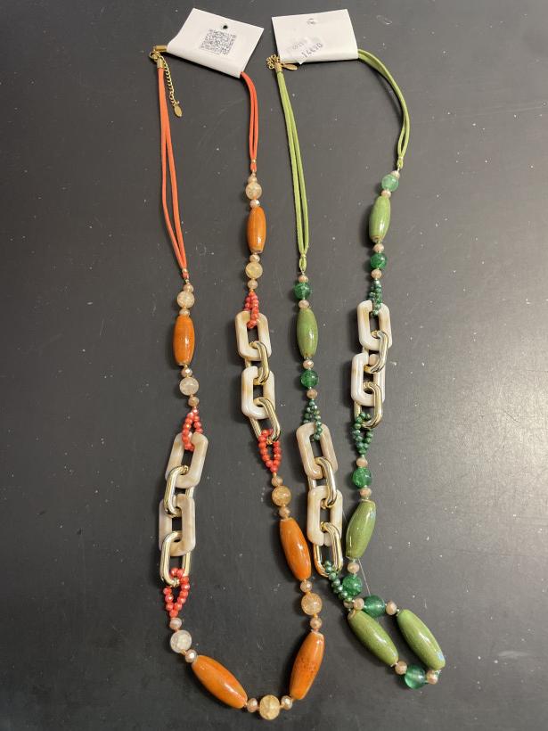 Ref 4931 Sautoir perles