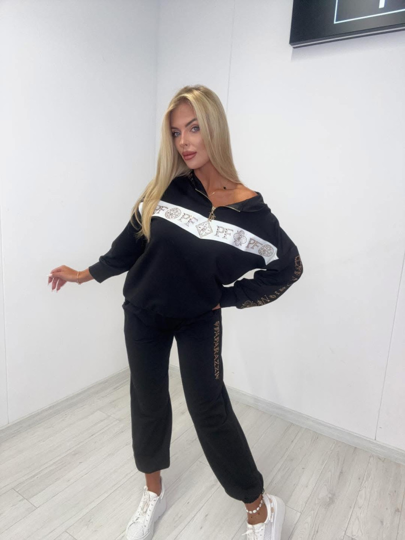 Dres Paparazzi Fashion czarno biały