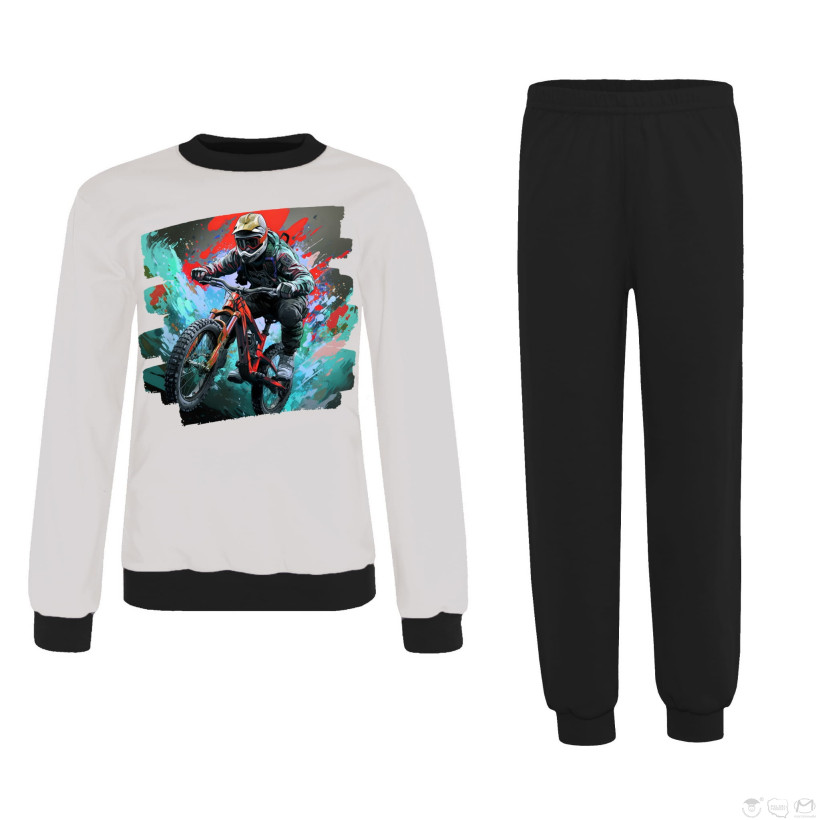 PIŻAMA BMX DŁUGI RĘKAW/DŁUGA NOGAWKA MARCINKOWSKI