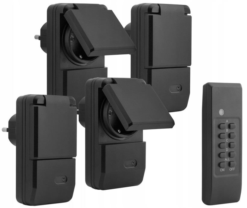 gniazda zdalnie sterowane