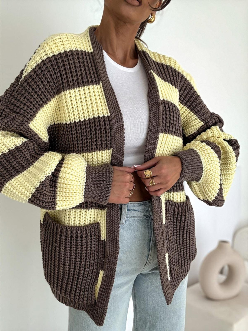 Kardigan kieszonki  Bocca 