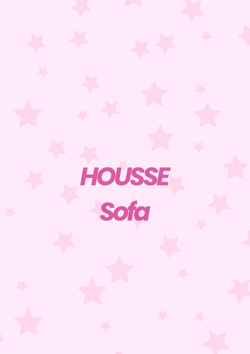 Housse pour coussin de Sofa Deluxe - Ourson d'Amour