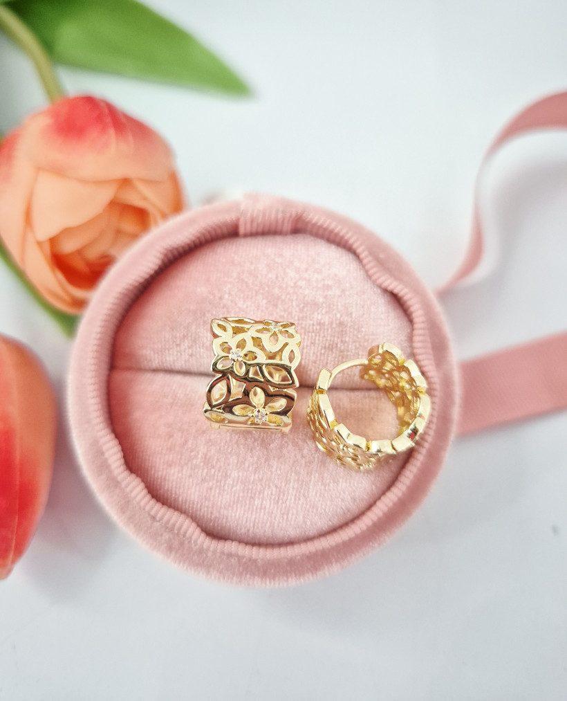 Kolczyki apt na kole