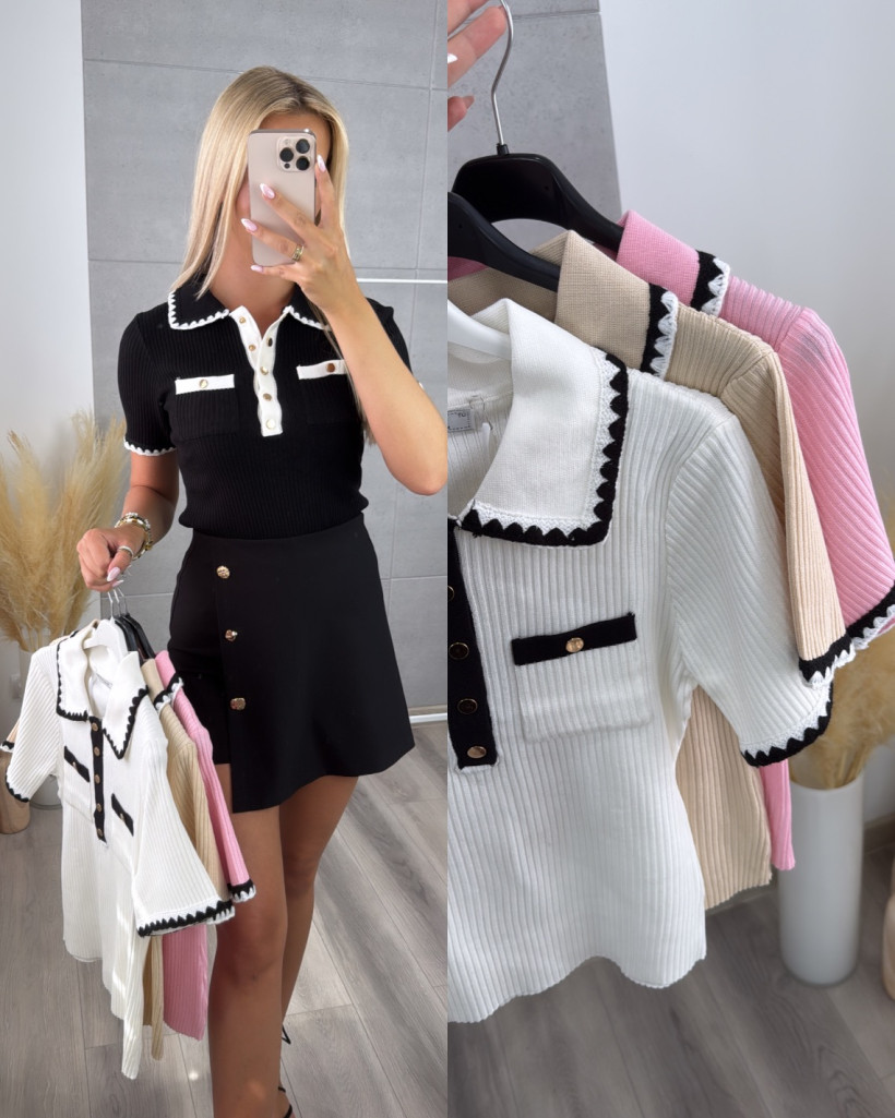 SWETEREK W STYLU CHANEL 