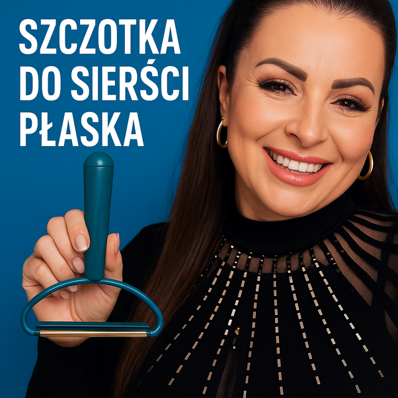 SZCZOTKA DO SIERŚCI PŁASKA