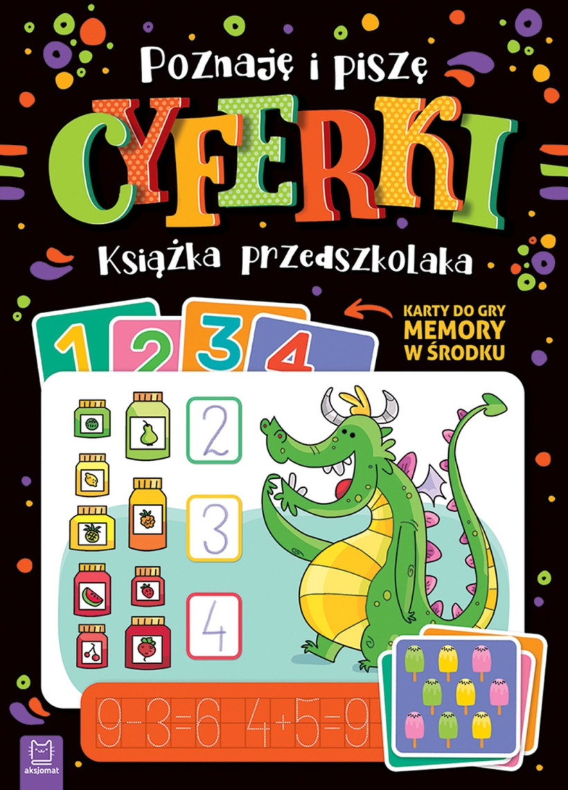 Poznaję i piszą cyferki książka przedszkolaka