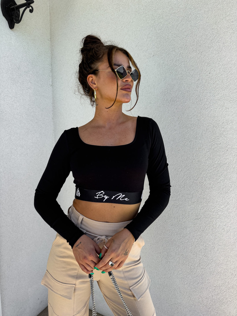 Bluzka Top  BY ME Abba – czarna