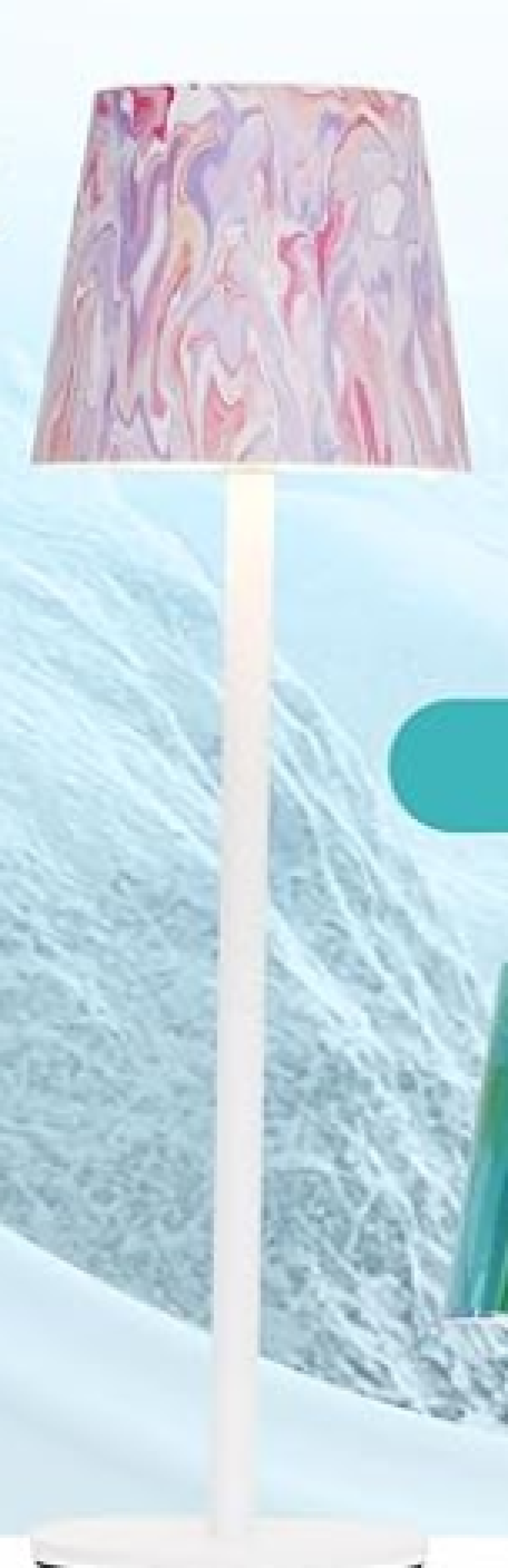 Faithorse Bezprzewodowa lampa stołowa różowa