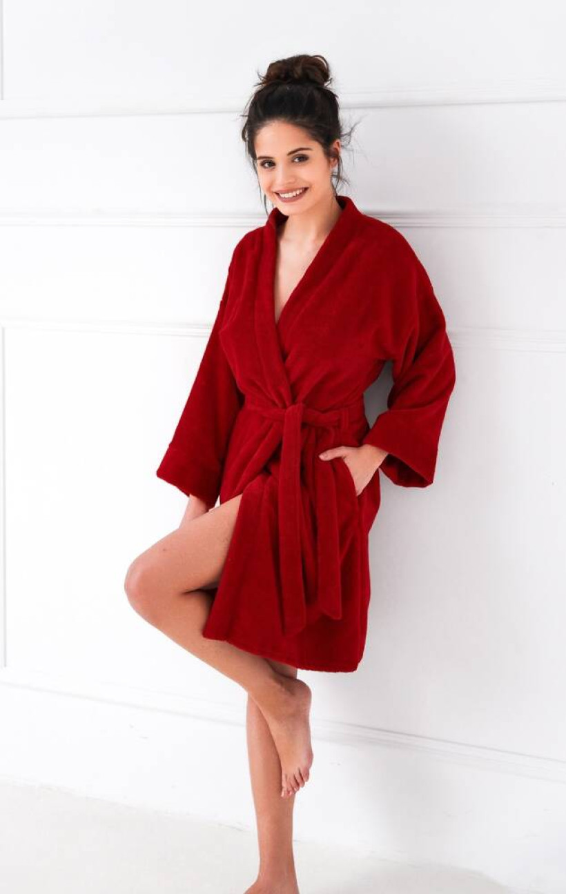 Szlafrok SENSIS Rolling Red
