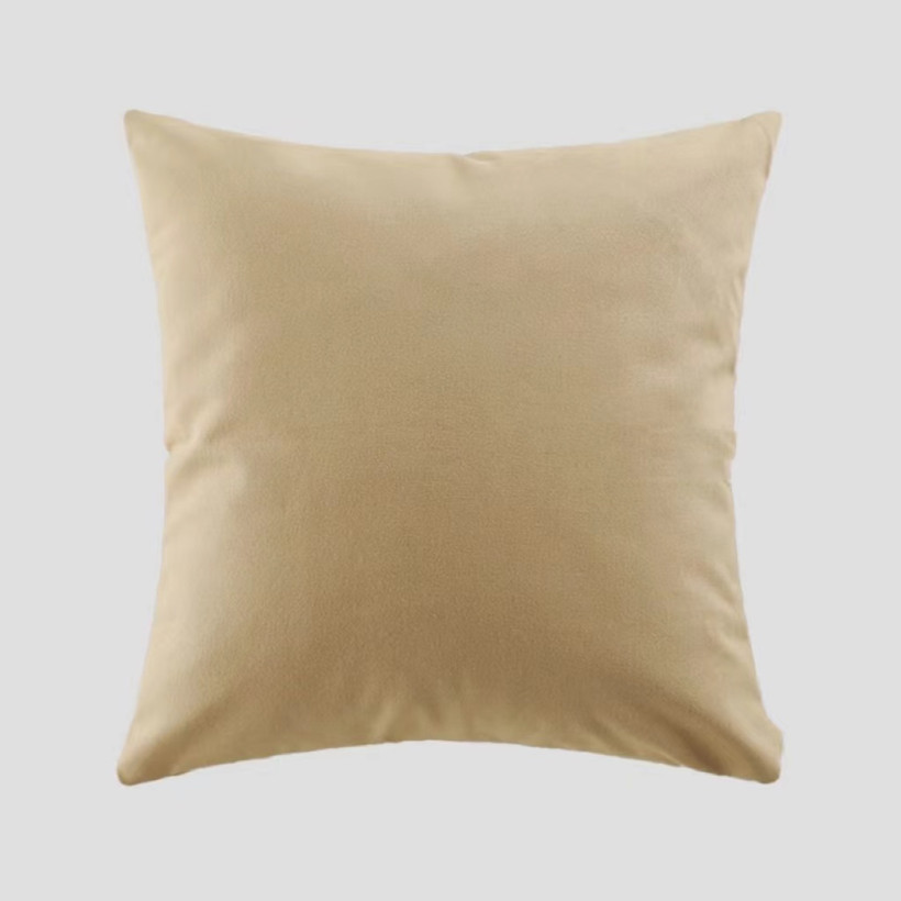 Poszewka dekoracyjna 40x40 cm z tkaniny blackout – elegancka i trwała beżowa P09