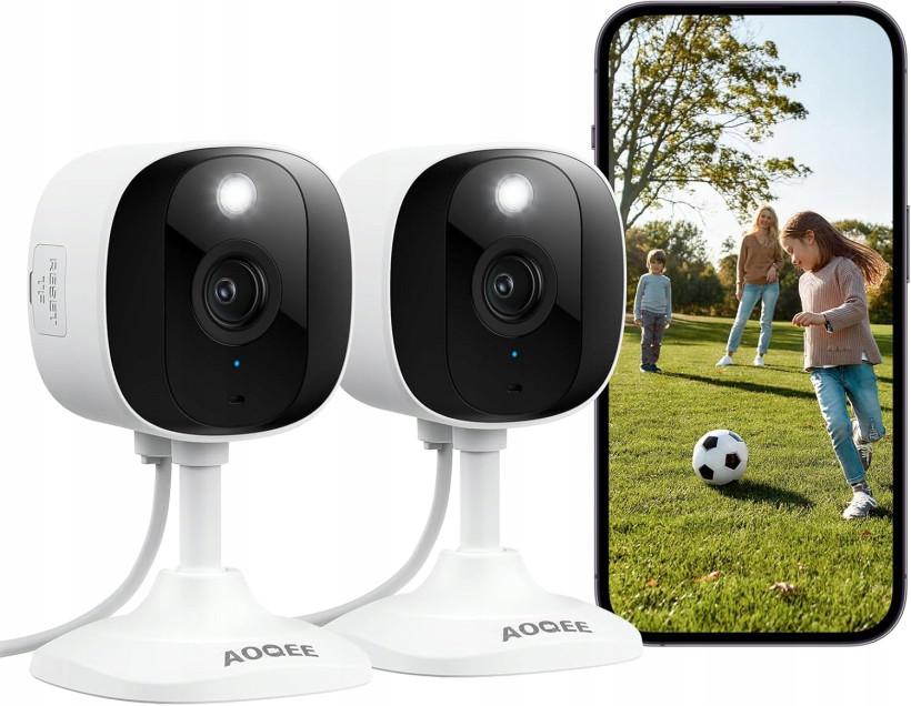 AOQEE C1 2K ZESTAW 2 kamer