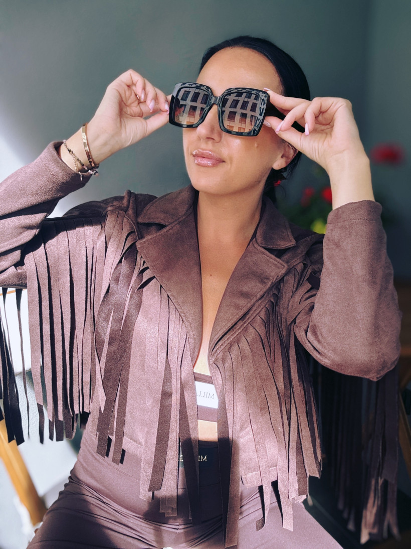 Czekolada Zamsz Frędzle