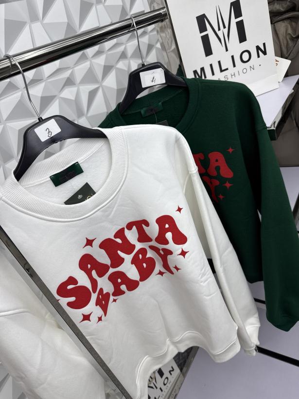 Bluza Millagro Santa Baby