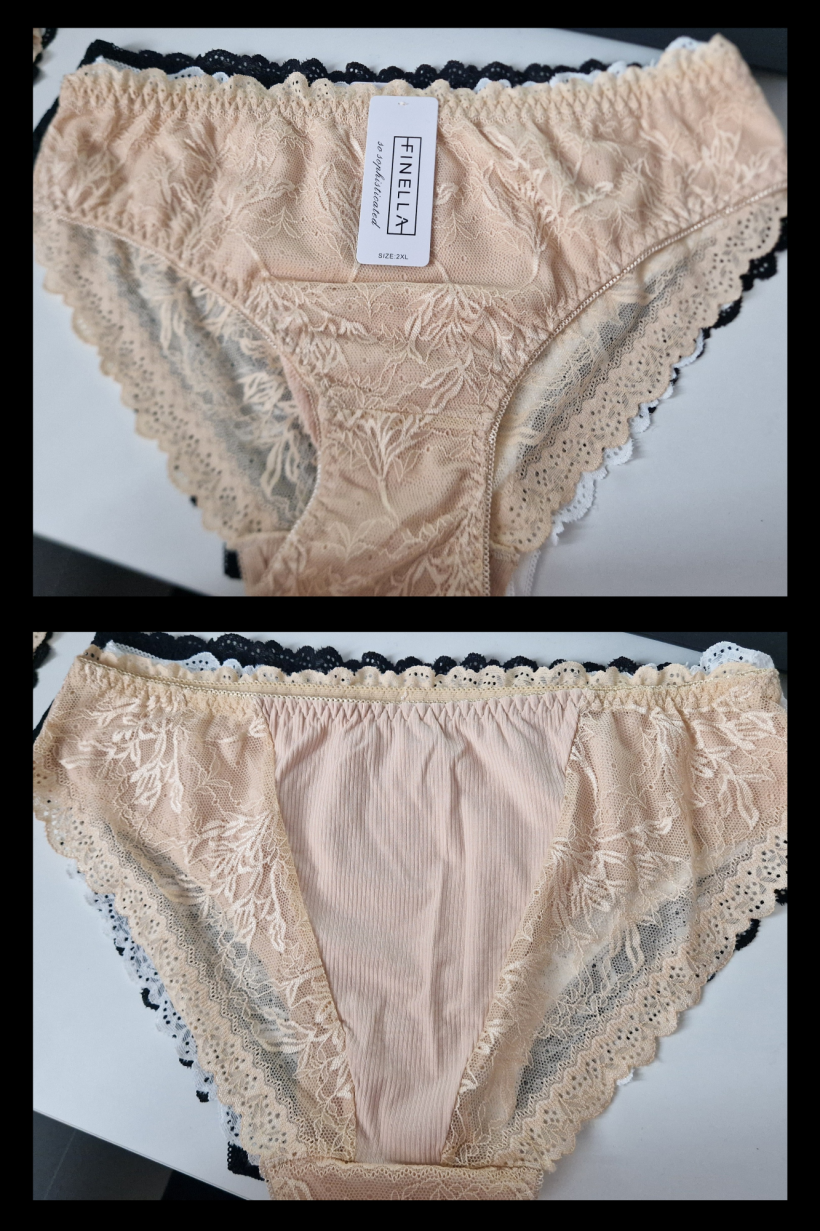 Majtki koronka plus size