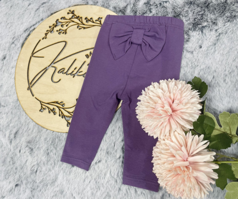 Legginsy Fiolet kokarda Helen