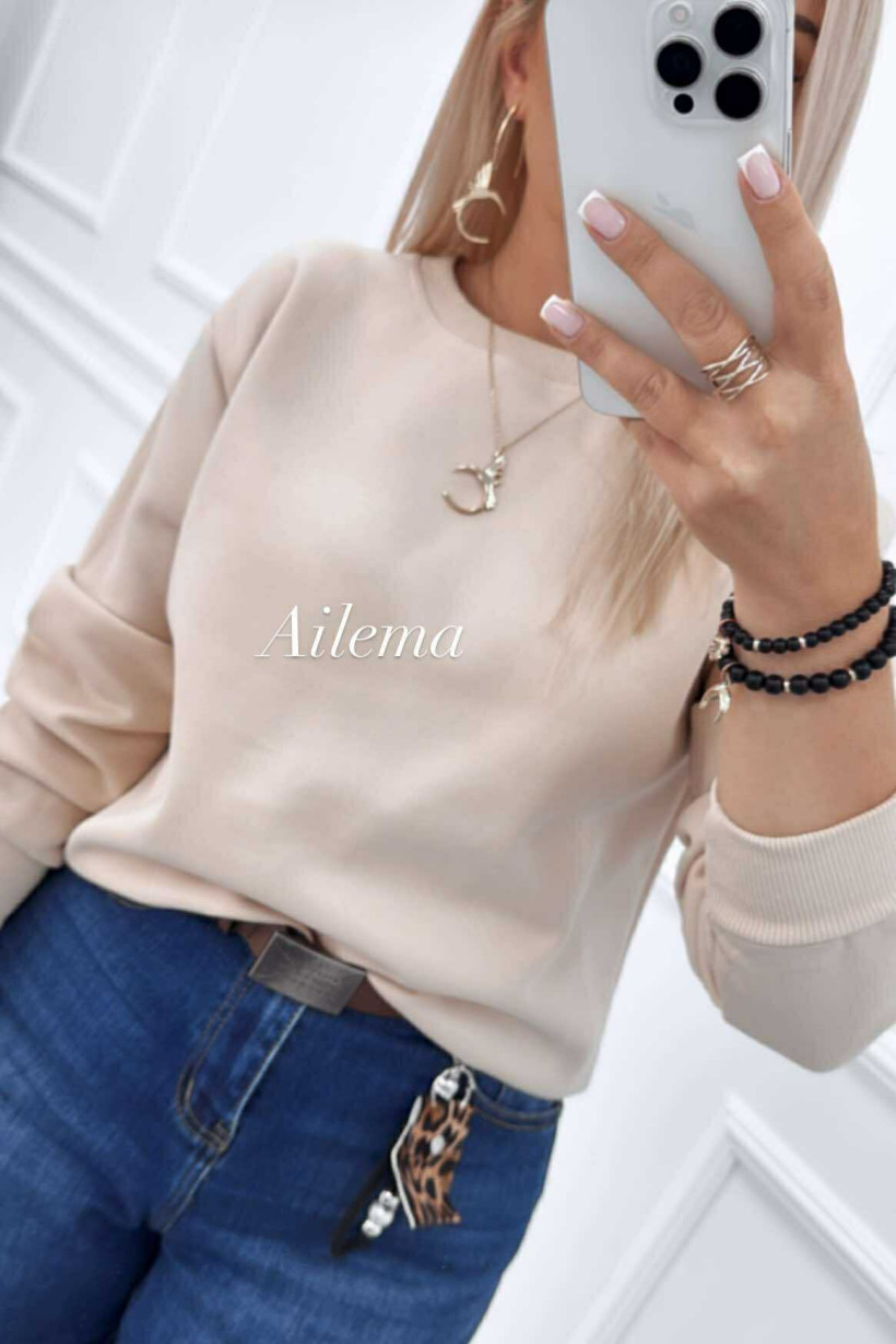 Bluza Avix AX83413 gładka