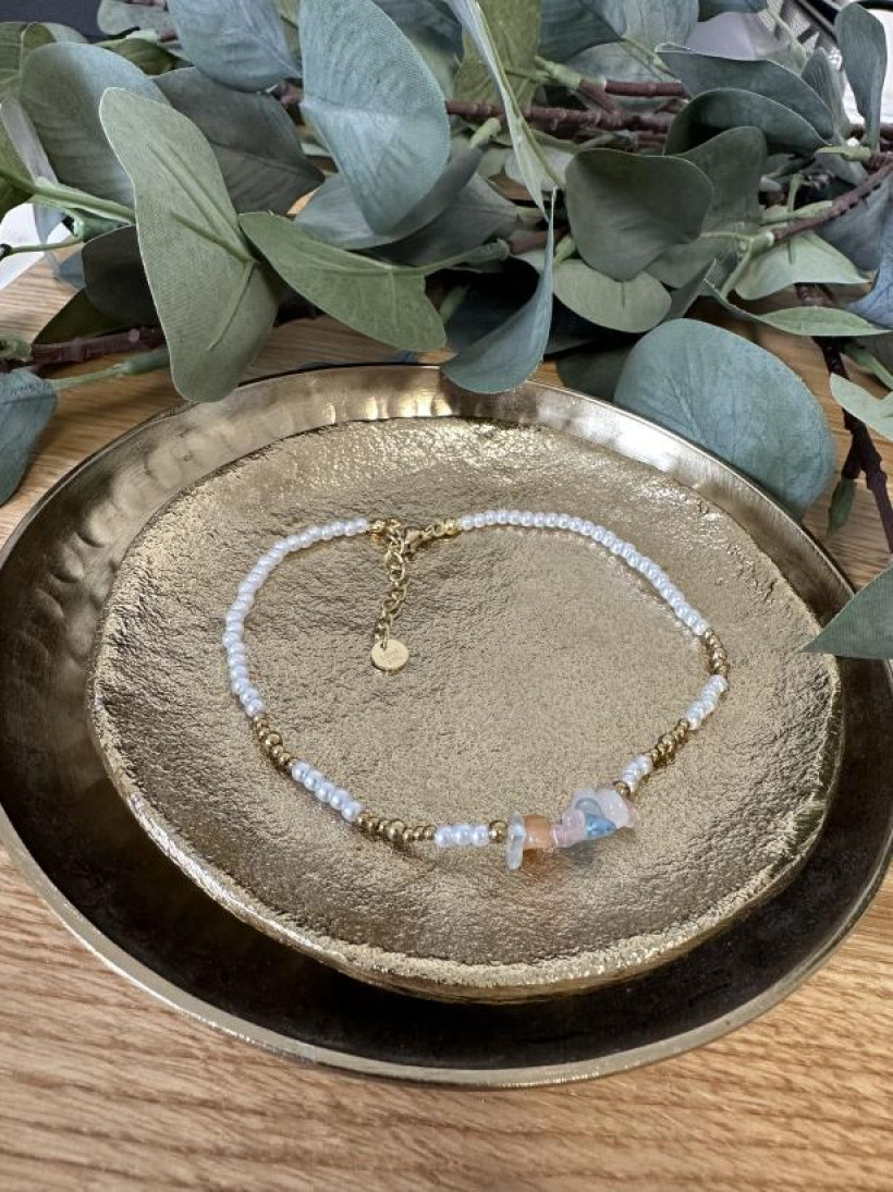 Bransoletka drobne koraliki 