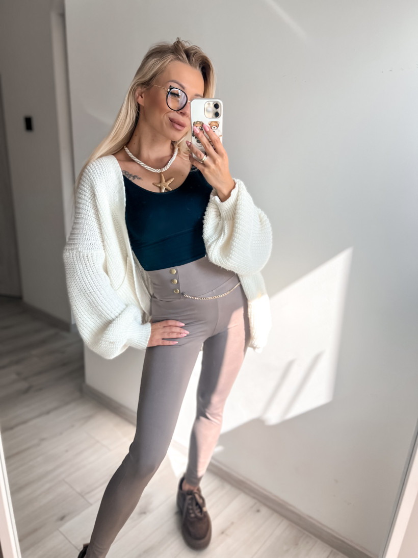 Leginsy fango łańcuszek