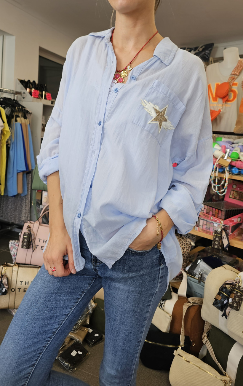 CHEMISE ETOILE TU 36 AU 44+