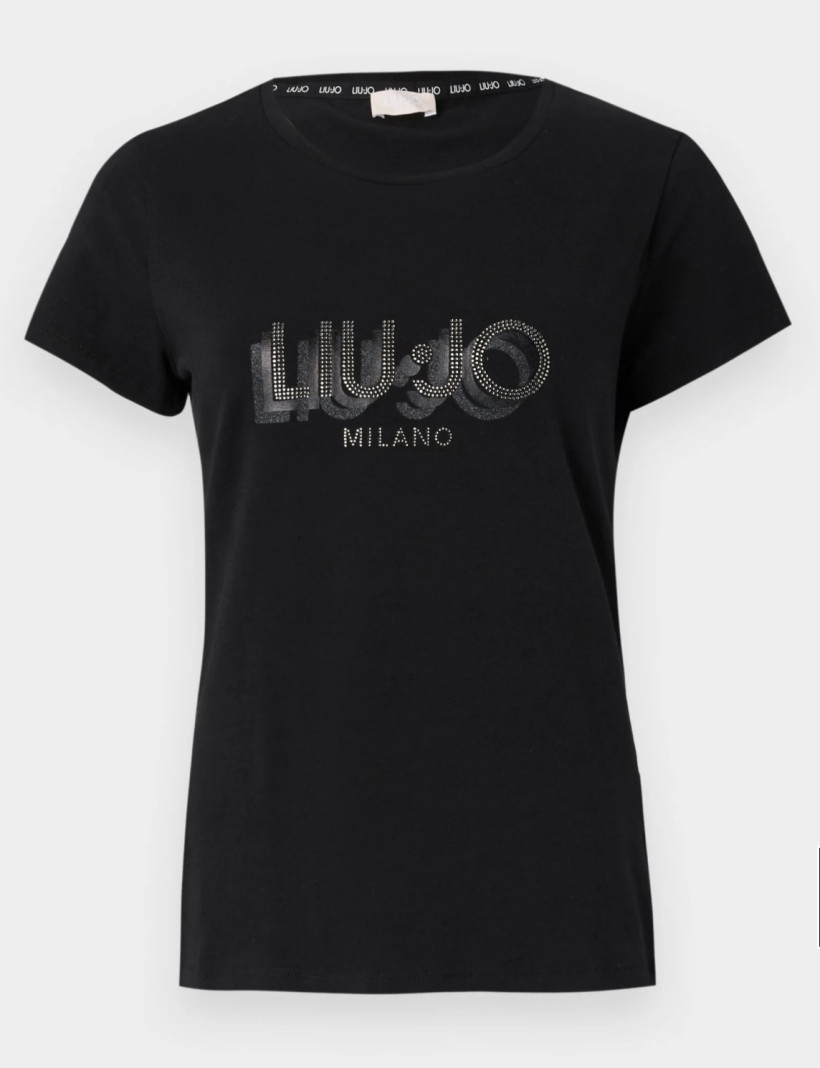 T-shirt Liu Jo Milano TA5214 JS003 czarny
