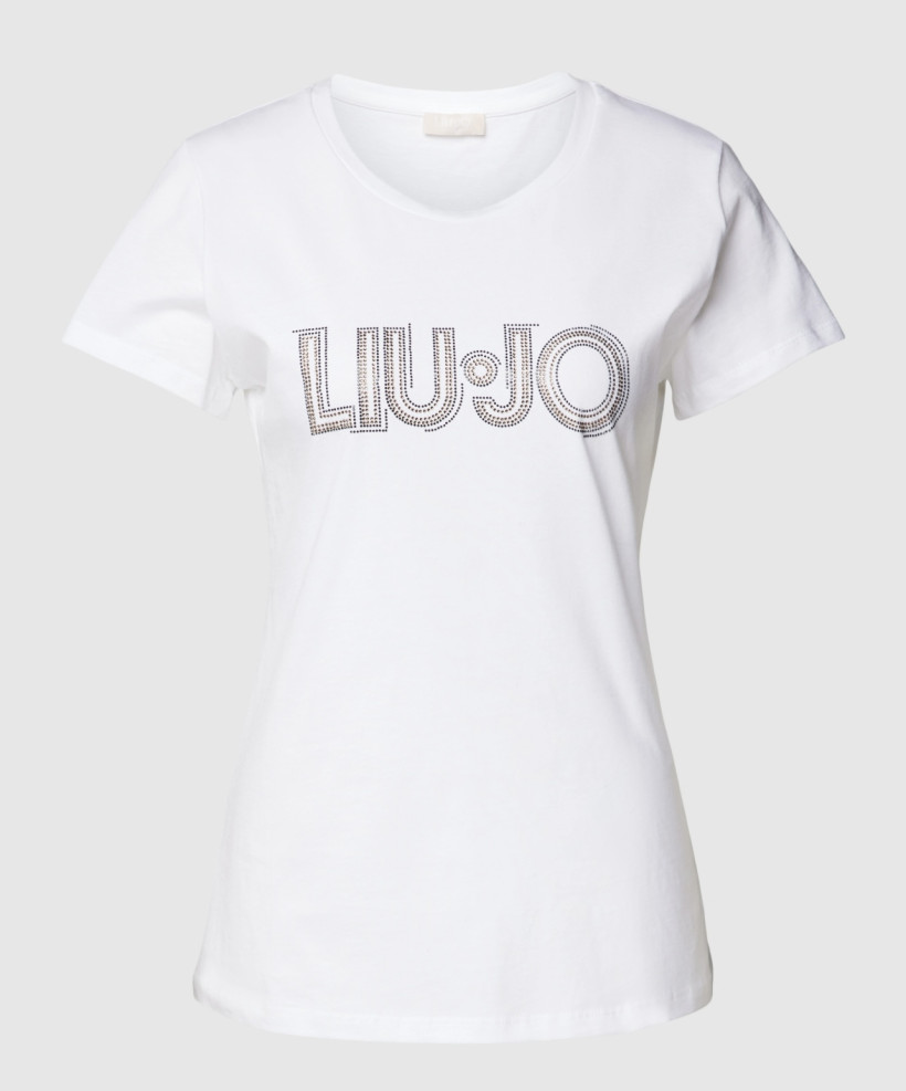 T-shirt Liu Jo WA4051 JS923 U9287 biały