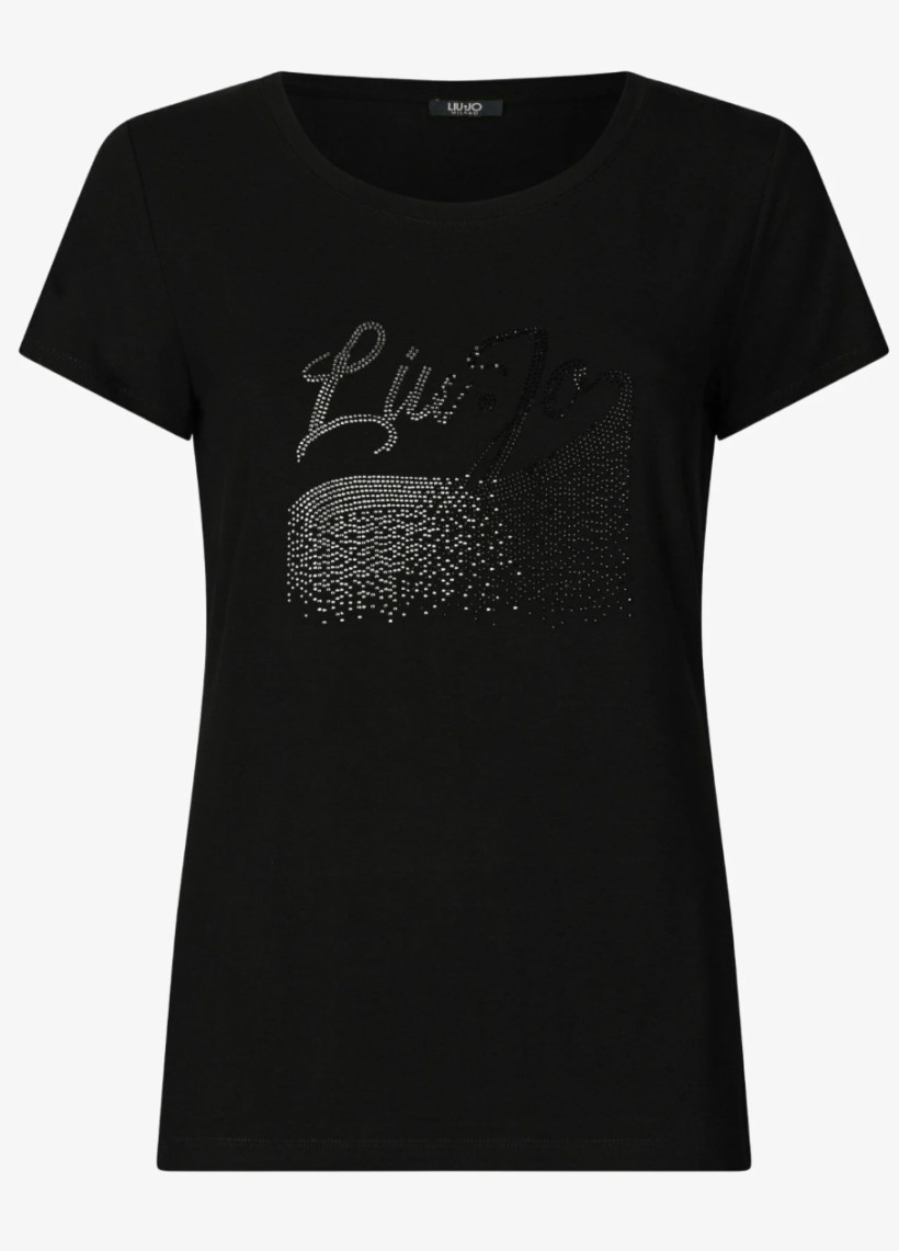 T-shirt Liu Jo VA5157 JS360 M9206 czarny