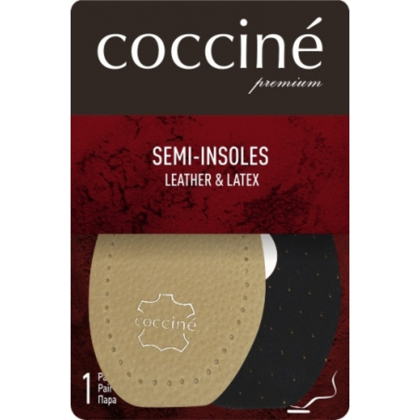Cocciné – półwkładka lateksowo‑skórzana  