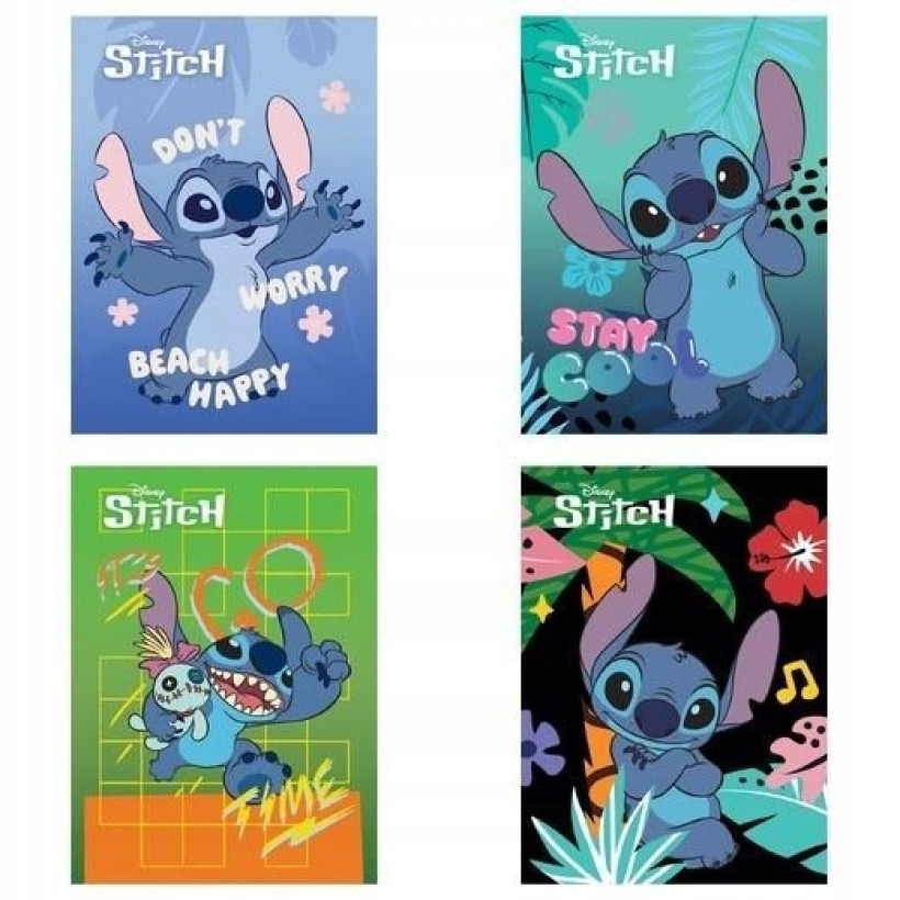 Zeszyt Unipap Stitch A4 32k. krata