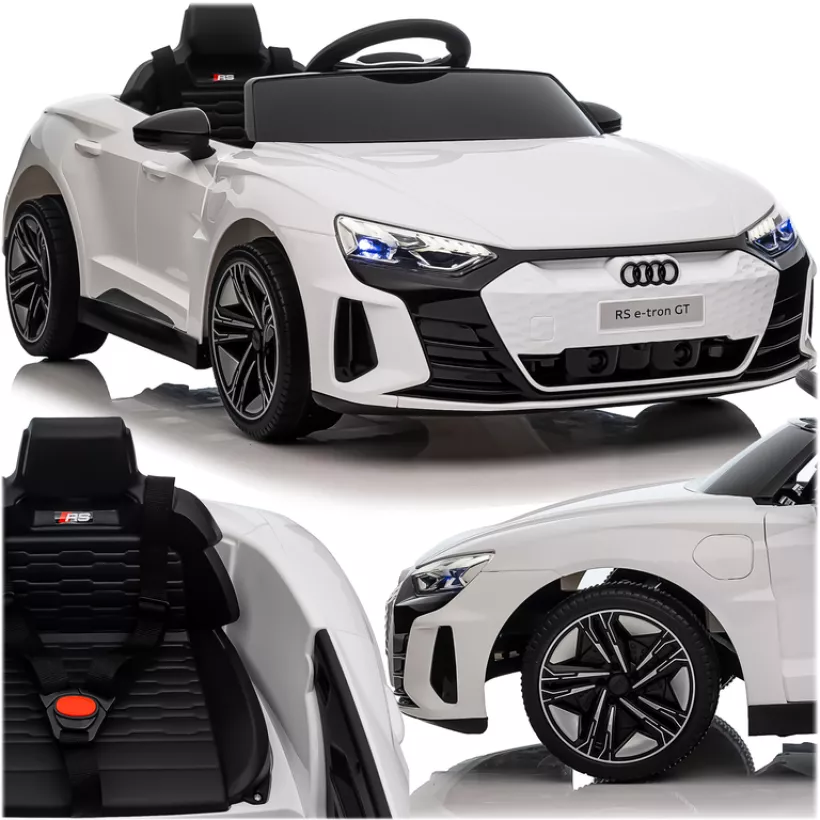 AUTKO AUTO NA AKUMULATOR AUDI RS E-TRON GT DLA DZIECI LED 12V 7Ah 4x35W