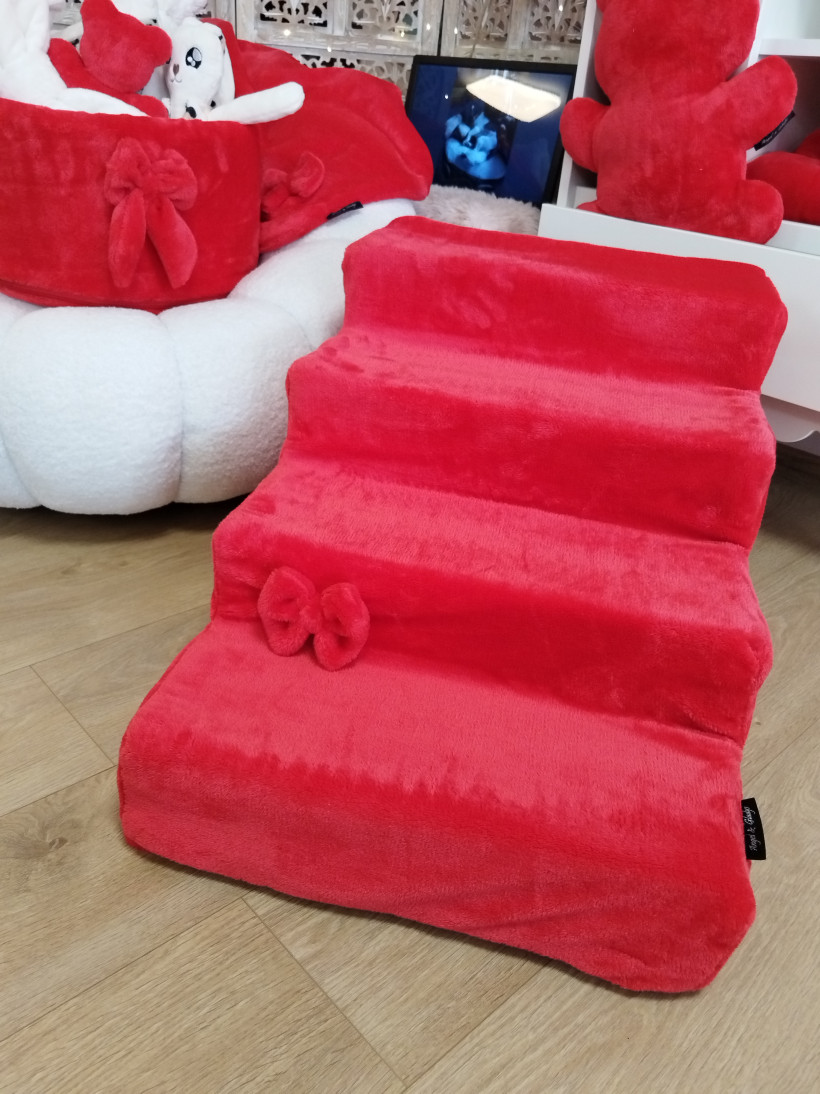 Housse escalier Pilou Rouge Passion → Livraison après le 25 août