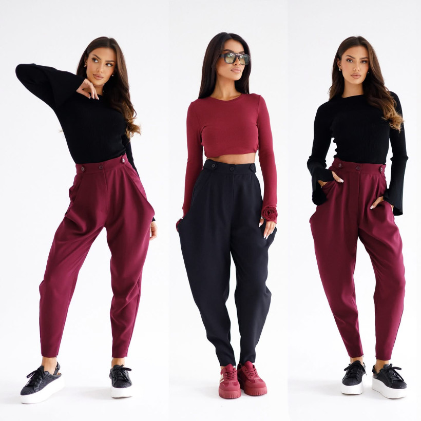 By o la la..! spodnie z wycięciem