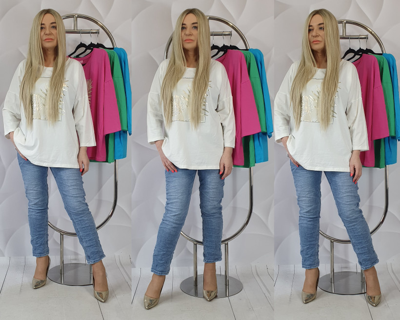 BLUZKA TONISHA 7587 RB10 %PRZECENA