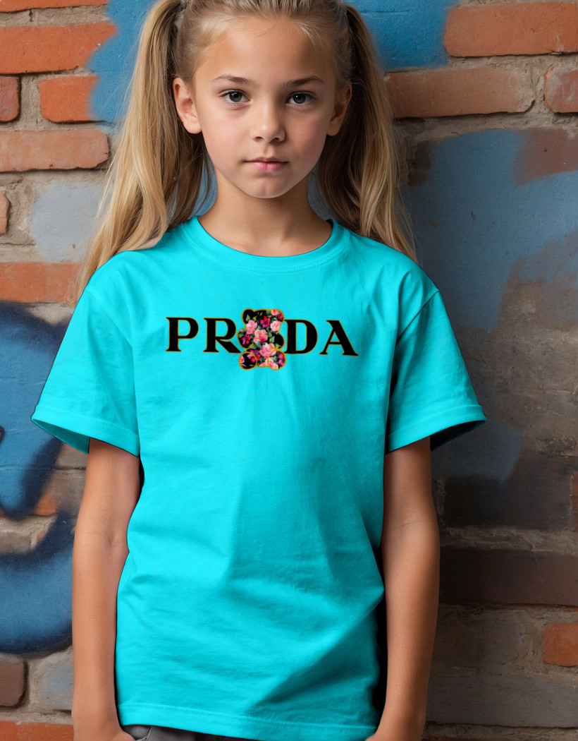 ZA T-shirt TURKUS - PRADA miś