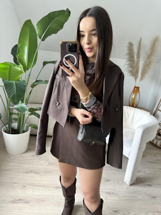 BROWN MARYNARKA 