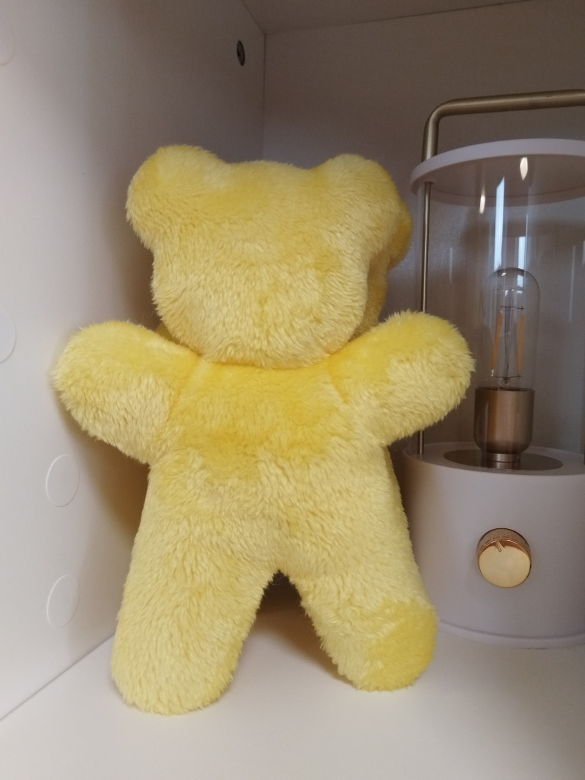 Jouet Ourson Pilou Jaune Citron