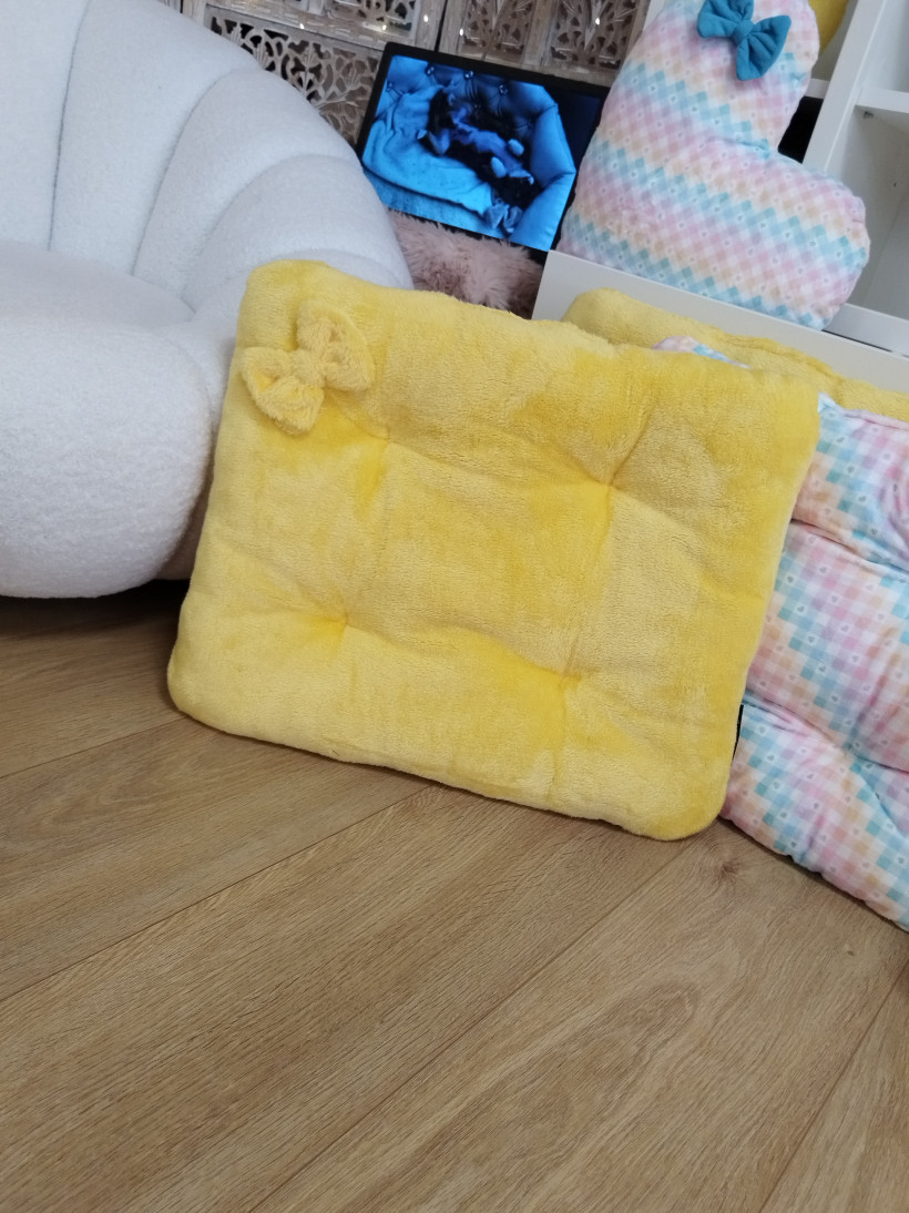 Bb Edredon Pilou Jaune Citron