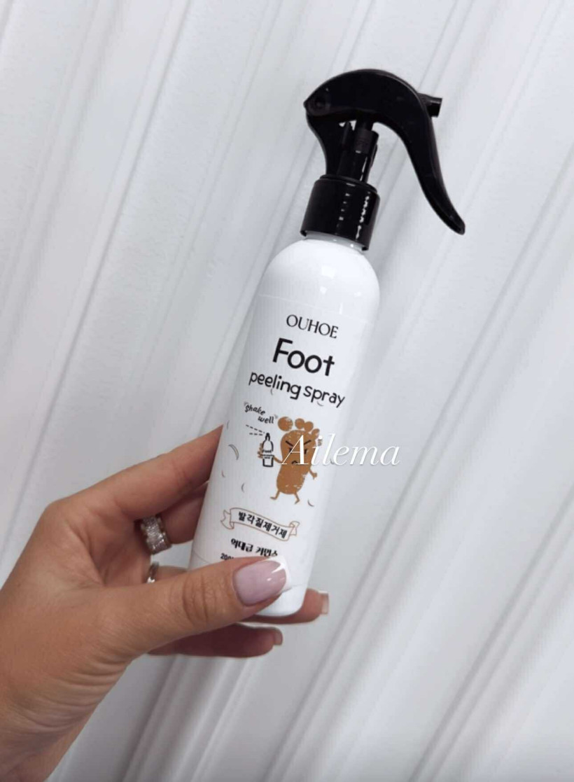 Peeling do stóp w spray złuszczający ab2097