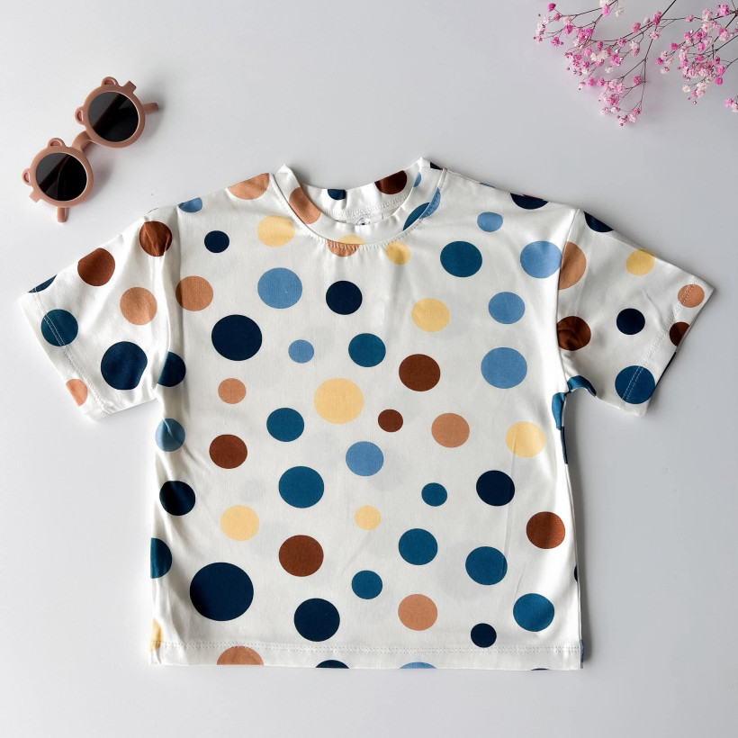 BLUZKA KROPKI CHŁOPIEC KAYA