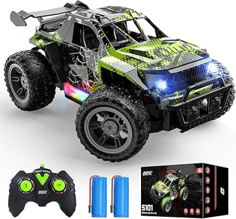 Monster Truck z 2 bateriami, 2,4 GHz, tryb samochodu terenowego