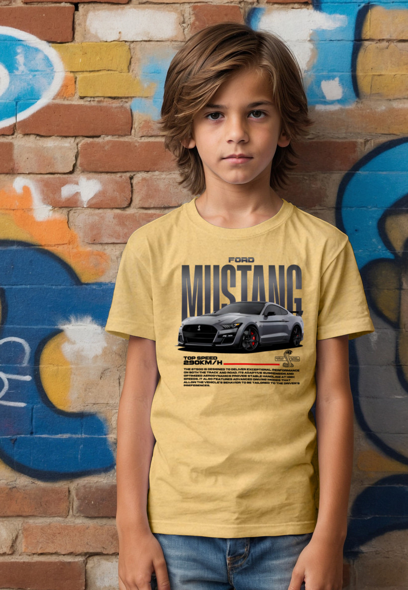 ZA T-shirt BEŻ - shelby 03