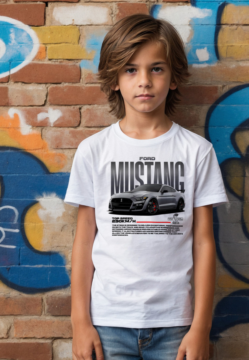 ZA T-shirt BIAŁY - shelby 03