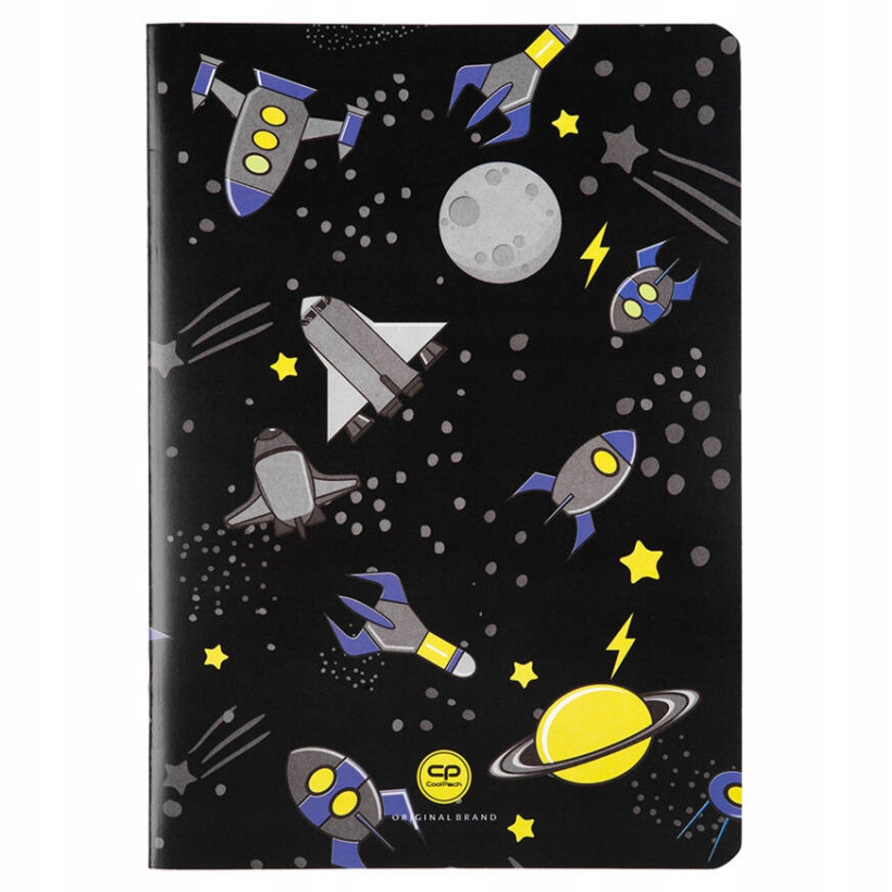 COOLPACK ZESZYT SZKOLNY W KRATKĘ 32 KARTKI ATLANTIS RAKIETA KOSMOS