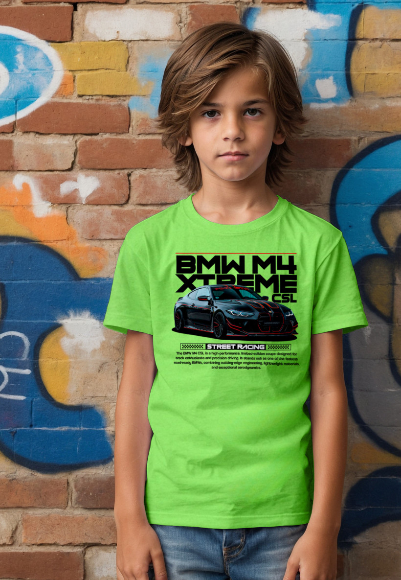 ZA T-shirt LIMONKA - BMW M4 CSL