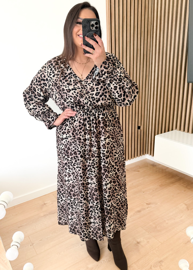 Sukienka DADDY panterka 