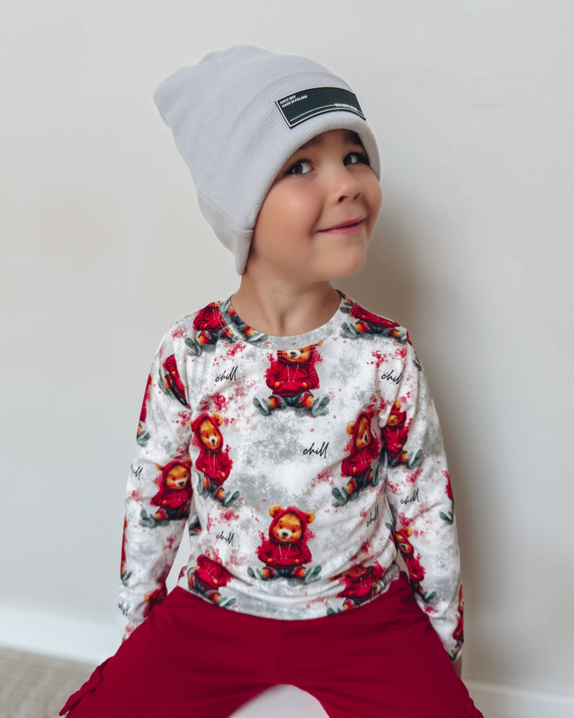 LONG MIŚ W CZERWONEJ BLUZIE BY O BABY