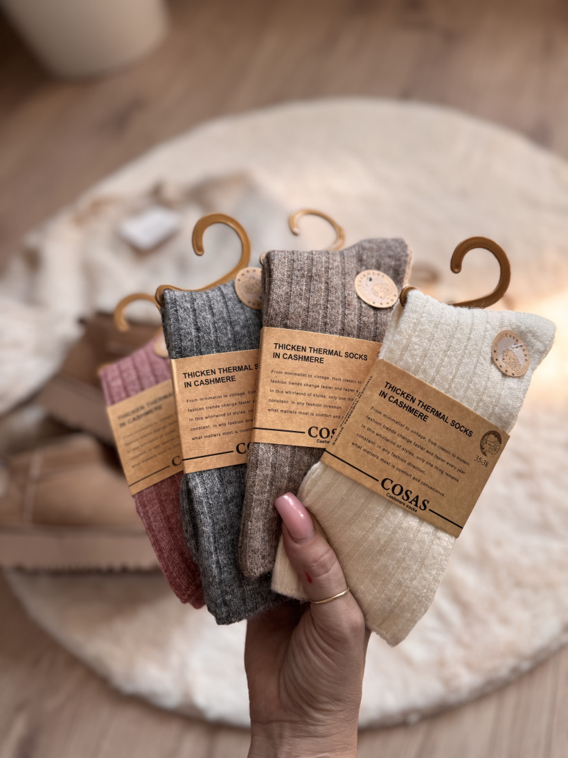 SKARPETKI KASZMIR COLOR